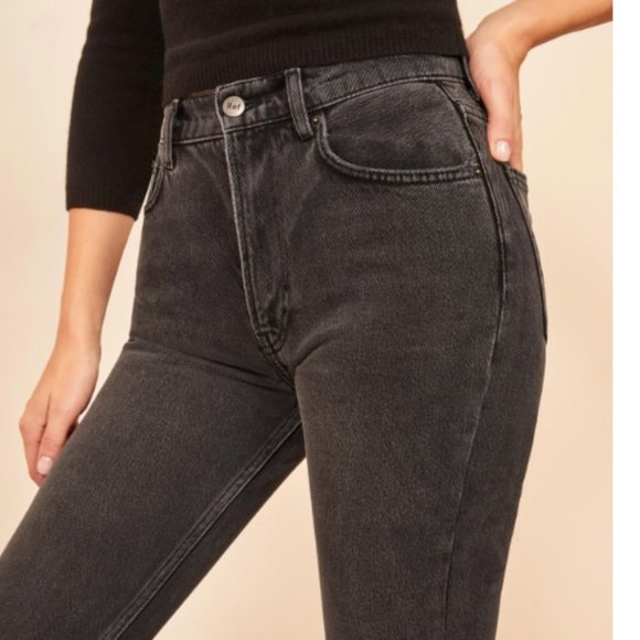 Reformation Julia High Cigarette Jean Monterey - Picture 5 of 14